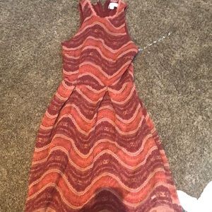 Semi formal red dress from Francesca’s